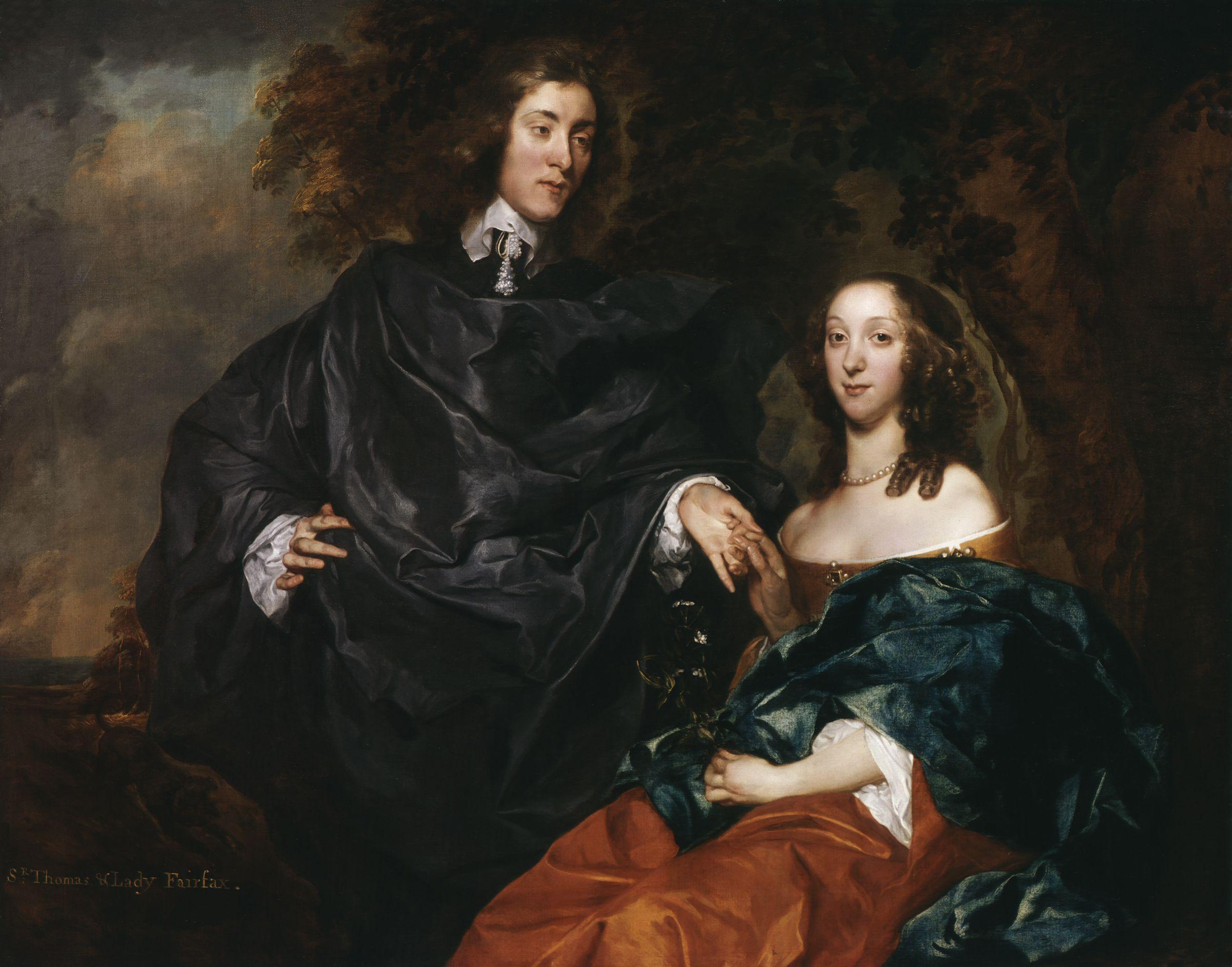William Fairfax, 3rd Viscount Fairfax of Emley, With His Wife, Elizabeth Smith by Gerard Soest